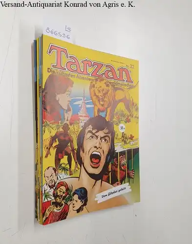 Burroughs, Edgar Rice: Tarzan: 12 Hefte: 32 - 43
 Die kühnsten Abenteuer des Urwaldmenschen. 