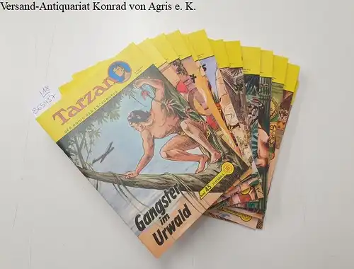 Burroughs, Edgar Rice: Tarzan. Der König des Dschungels. Band 45 - 62. 