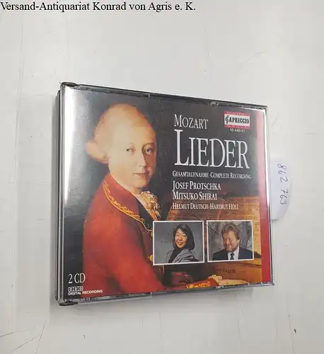 Gesamtaufnahme - Complete Recording, Mozart Lieder