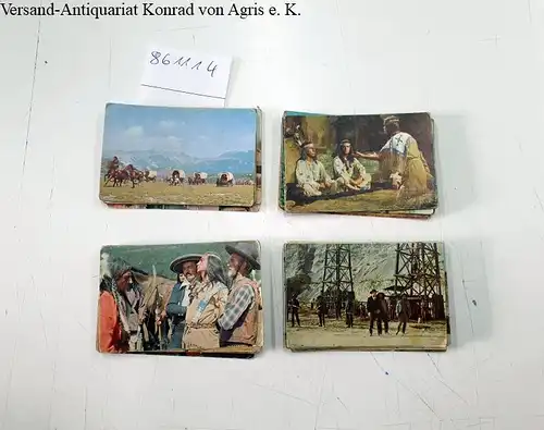 Sammelbilder aus den Rialto-Constantin-Filmen "Winnetou I und II"