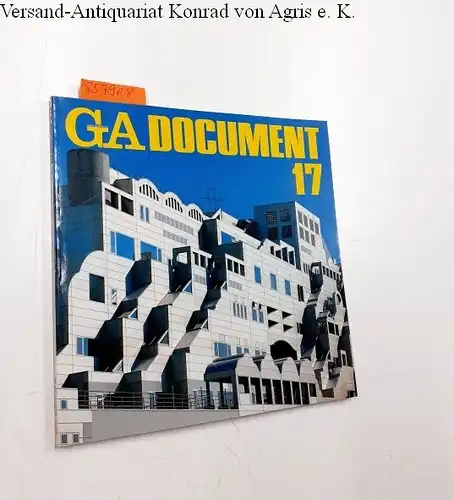 Futagawa, Yukio (Publisher/Editor): Global Architecture (GA) - Dokument No. 17. 