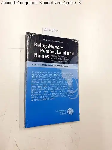 Meinerzag, Angella: Being 'Mande': Person, Land and Names
 Among the Hinihon in the Adelbert Range, Papua New Guinea. 