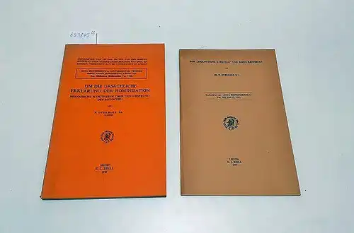 Overhage: Um die ursächliche Erklärung der Hominisation // Der "Biologische Aufstieg" und seine Kriterien [Konvolut 2 Schriften. 