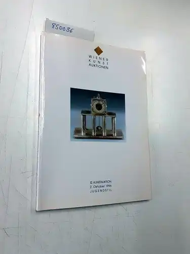 Wiener Kunst Auktionen: 12. Auktion - 1. bis 3. Oktober 1996
 Gemälde, Kunst nach 1945, Jugendstil, Antiquitäten. 