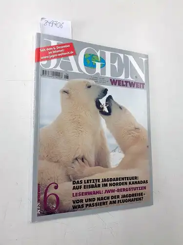 Jagen weltweit: Jagen weltweit Dezember 2000/ Januar 2001 11 Jahrgang. 