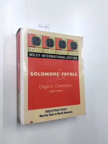 Solomons, t.W. Graham and Craig b. Fryhle: Organic Chemistry (Eighth Edition) with CD-ROM- Wiley international edition. 