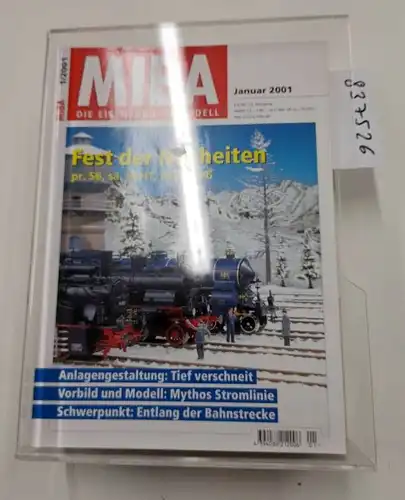 MIBA: MIBA Die Eisenbahn im Modell Jahrgang 2001 Komplett. 