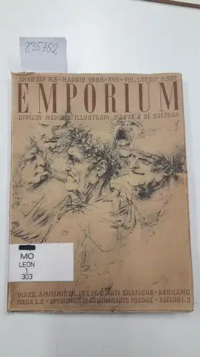 Emporium, Emporium: Emporium Rivista mensile illustrata Dárte e di Cultura
 Mostra di Leonardo da Vinci Maggio 1939- XVII Septembre 1939- XVII, anno CLV- N.5 Vol. LXXXIX, N.533. 