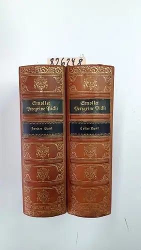 Smollet, Tobias George: Peregrine Pickle. Band 1 bis Band 4 in 2 Büchern (vollständig). 