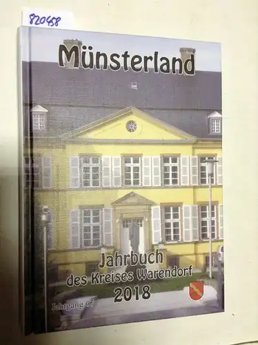 verschiedene Autoren: Münsterland. Jahrbuch des Kreises Warendorf 2018. Jahrgang 67. 