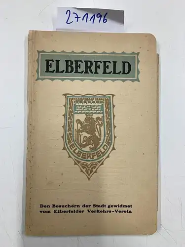 Sam. Lucas: Zur Erinnerung an das 25 jähr. Jubelfest der Sektion Elberfeld des Verbandes Reisender Kaufleute Deutschlands
 Am 13. und 14. Juni 1914 in der Stadthalle Elberfeld. 