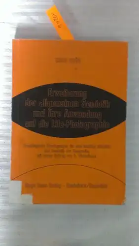 Brög, Hans: Erweiterung der allgemeinen Semiotik und ihre Anwendung auf die Life-Photographie : grundlegende Überlegungen für e. künftige Didaktik u. Semiotik d. Fotografie
 Mit e. Beitr. von B. Wichelhaus. 