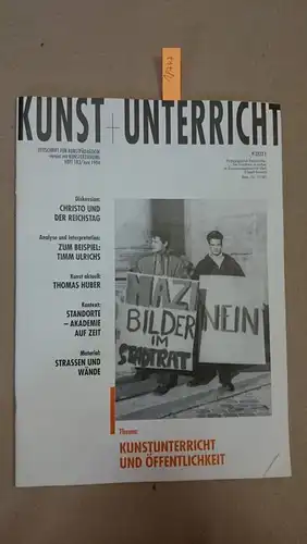 Friedrich Verlag: Kunst + Unterricht. Heft 183 / Juni 1994 : Kunstunterricht und Öffentlichkeit
 Zeitschrift für alle Bereiche der ästhetischen Erziehung. 