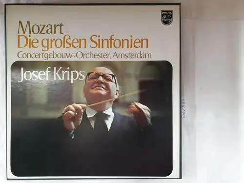 Philips 6747 130 : NM / NM, Die großen Sinfonien : 8 LP Box : Josef Krips : Concertgebouw-Orchester, Amsterdam