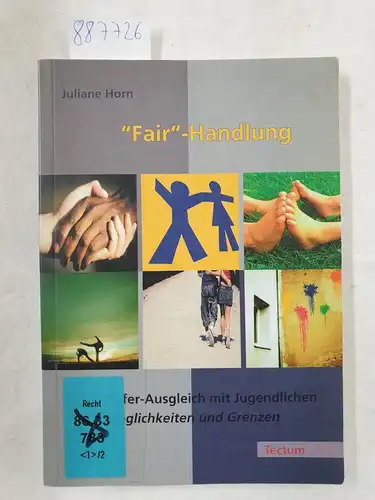 Horn, Juliane: Fair-Handlung: Täter-Opfer-Ausgleich mit Jugendlichen - Möglichkeiten und Grenzen. 
