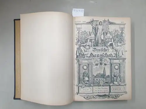 Verlag Friedrich Pustet (Hrsg.): Deutscher Hausschatz in Wort und Bild : 28. Jahrgang : No. 1-24 : Oktober 1901 bis Oktober 1902. 