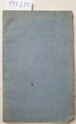 Kritzinger, Friedrich Adolf Audemar und Adolf Weigel (Hrsg.): Der Gosenbruder und die Rückkehr nach Eutritzsch : (Limitiert: Nr. 60/300). 