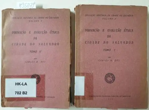 Ott, Carlos B: Formacao e evolucao etnica da Cidade do Salvador, Tomo I + II
 2 Bände ( = evolucao historica da cidade do Salvador, Volume V) O Folclore bahaino. 