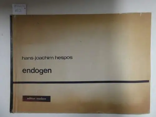 Endogen : (Originalausgabe)