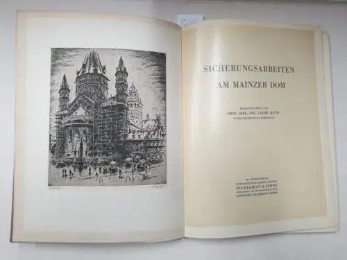 Rüth, Georg: Sicherungsarbeiten am Mainzer Dom. 