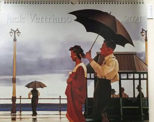 Vettriano, Jack: Jack Vettriano - Kalender 2021. 