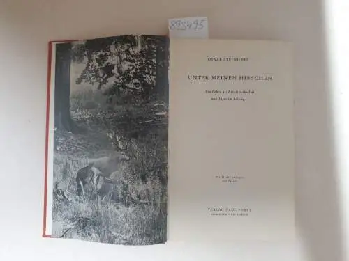 Steinhoff, Oskar: Unter meinen Hirschen. Ein Leben als Revierverwalter und Jäger in Solling. 