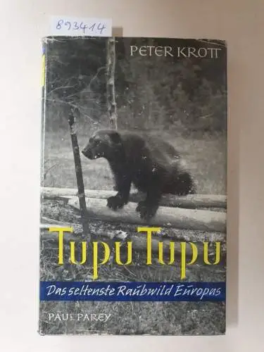 Krott, Peter: Tupu -Tupu : (deutsche Ausgabe) 
 Das seltenste Raubwild Nordeuropas, der Vielfraß : Erlebnisse und Beobachtungen. 