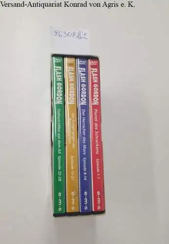 Flash Gordon : Die komplette Serie: Episode 1-12 : 4 DVD Box