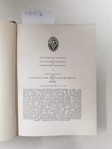 Verlag für Kulturforschung: Bilder-Lexikon Kulturgeschichte: Ein Nachschlagewerk für die Begriffe und Erscheinungen auf dem Gebiete der Kulturgeschichte, Sittengeschichte, Folklore, Ethnographie, des Kult- und Mysterienwesens, Geselllschaftslebens...