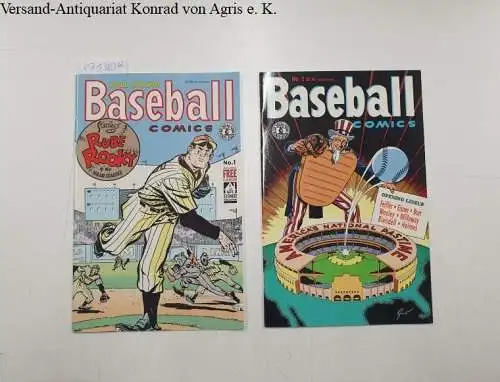 Kitchen Sink Press: Baseball Comics No.1-2 Full color!
 Will Eisner Publication. 