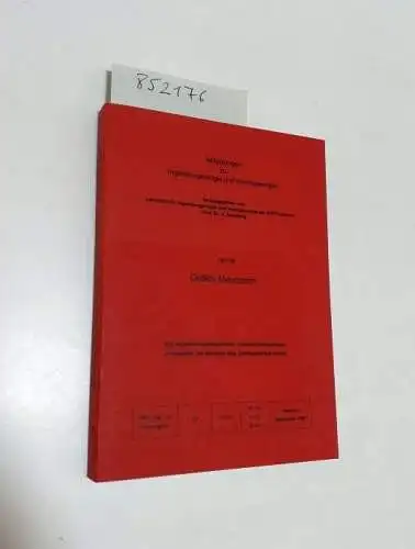 Neumann, Detlev und K. Schetelig (Hrsg.): Ein Ingenieurgeologisches Informationssystem, vorgestellt am Beispiel des Stadtgebietes Düren. 