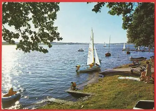 [Ansichtskarte] Frankreich (France) Aveyron - Salles-Curan : Pareloup See ( Lac - Lake ). 