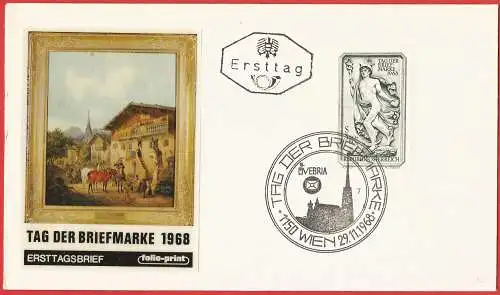 Österreich (Autriche) 1968 - Mi 1277 - YT 1106 - Tag der Briefmarke ( Journée du Timbre - Stamp Day ) FDC