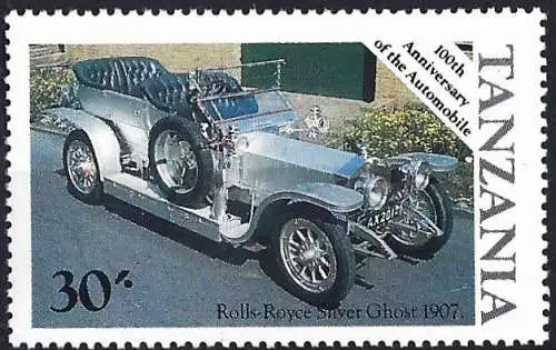 Tansania 1986 - Mi 312 - YT 270 - Automobil Rolls Royce Silver Ghost - MNH 