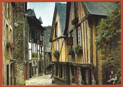 [Ansichtskarte] Frankreich (France) Côtes d'Armor : Dinan, Maisons à colombage. 