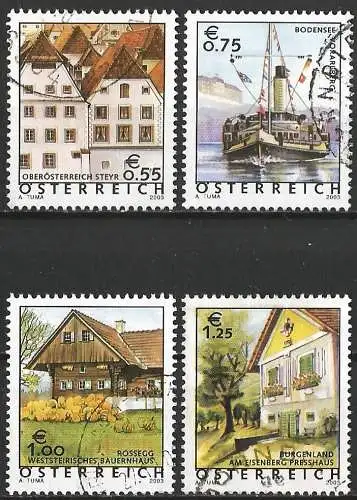 Österreich (Autriche) 2003 - Mi 2415/18 - YT 2247/50 - Ferien