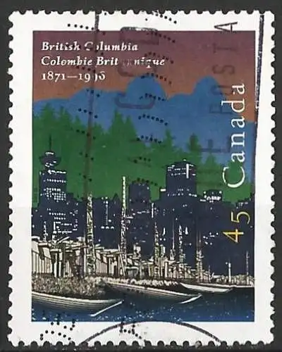 Canada 1996 - Mi 1582 - YT 1469 - 125. Jahrestag von British Columbia