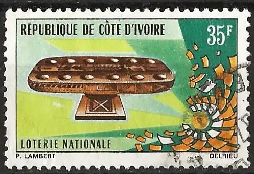 Elfenbeinküste 1971 - Mi 395 - YT 329 - National Lottery