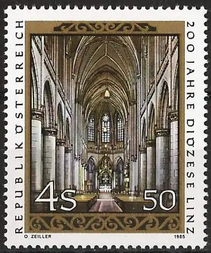 Österreich 1985 - Mi 1802 - YT 1631 - Linzer Dom - MNH