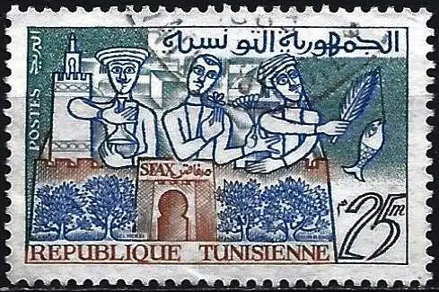 Tunisien 1959 - Mi 530 - YT 484 - Sfax