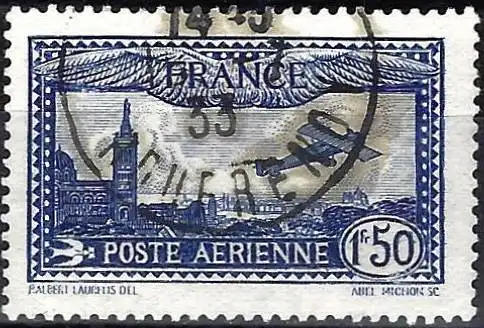 Frankreich 1930 - Mi 255a - YT Pa 6 - Luftpost