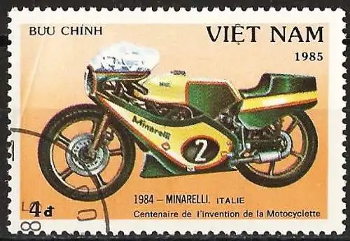 Vietnam 1985 - Mi 1577 - YT 596 - Motorrad Minarelli 