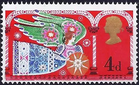 Großbritannien 1969 - Mi 532 - YT 579 - Weihnachten - MNH