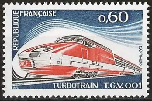 Frankreich 1974 - Mi 1883 - YT 1802 - Zug - MNH