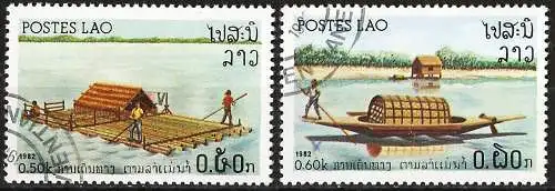 Laos 1982 - Mi 561/62 - YT 393/94  