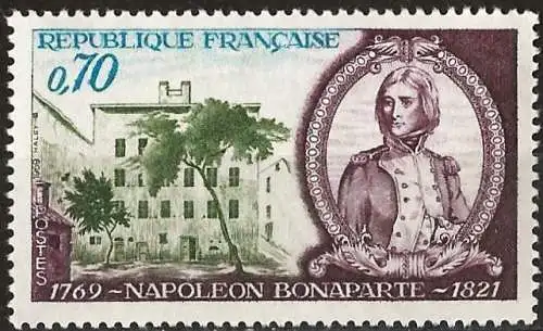 Frankreich 1969 - Mi 1679 - YT 1610 - Napoleon Bonaparte - MNH