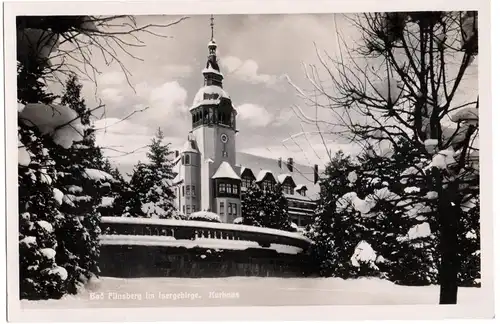 [Ansichtskarte] Bad Flinsberg im Isergebirge, Kurhaus ,ungelaufen - siehe Scan. 