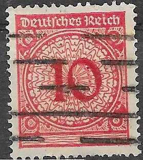 Deutsches Reich 1923 Nr 340 Gebraucht Ohne Gummierung (*)