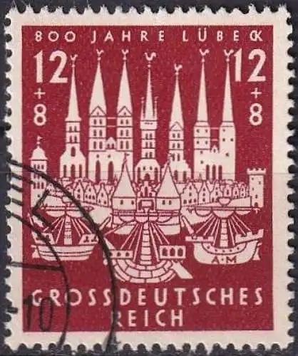 DEUTSCHES REICH 1943 Mi-Nr. 862 o used