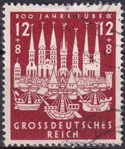 DEUTSCHES REICH 1943 Mi-Nr. 862 o used